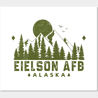 Eielson AFB Alaska Mountain Souvenir Posters and Art